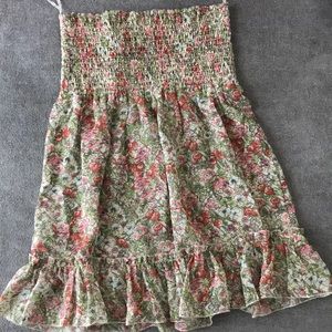 Floral sleeveless top